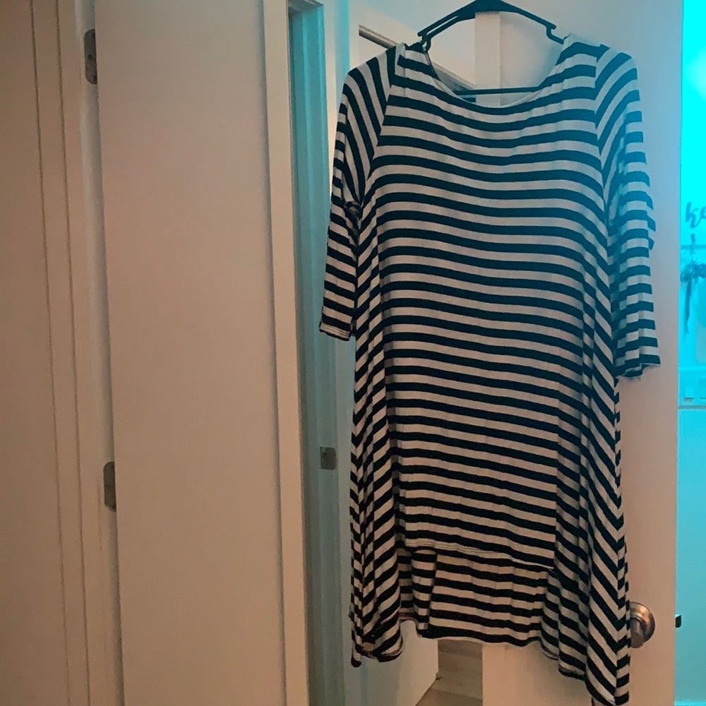 Casual stripe dress